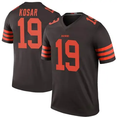 Vintage Logo 7 Bernie Kosar #19 Cleveland Browns Jersey Men's Size  Medium